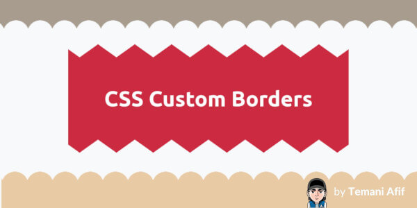 CSS Custom Borders